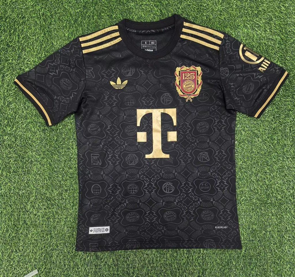AAA Quality Bayern Munich 125th Anniversary Black Jersey